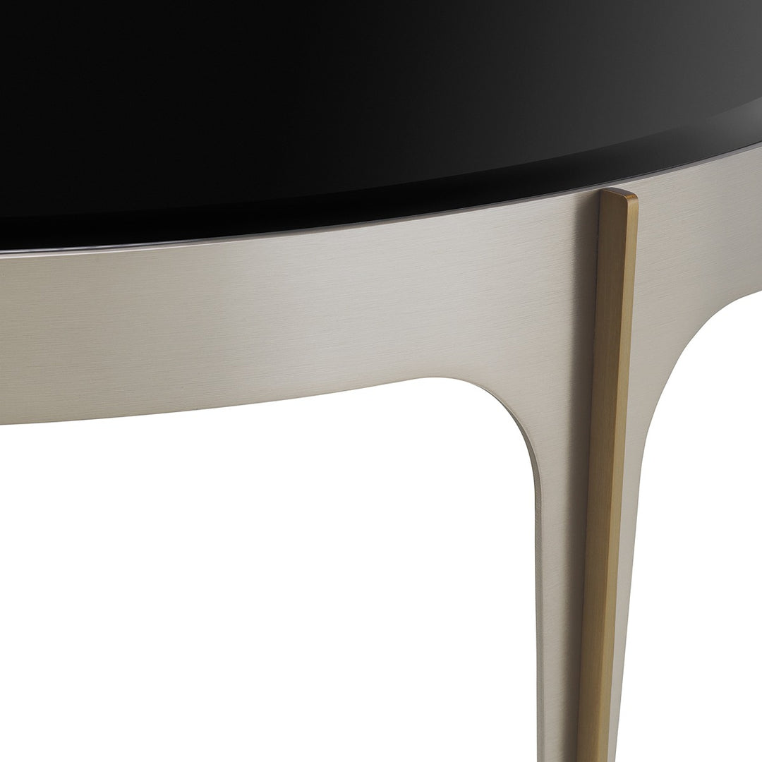Artemisa Side Table - Brushed Steel