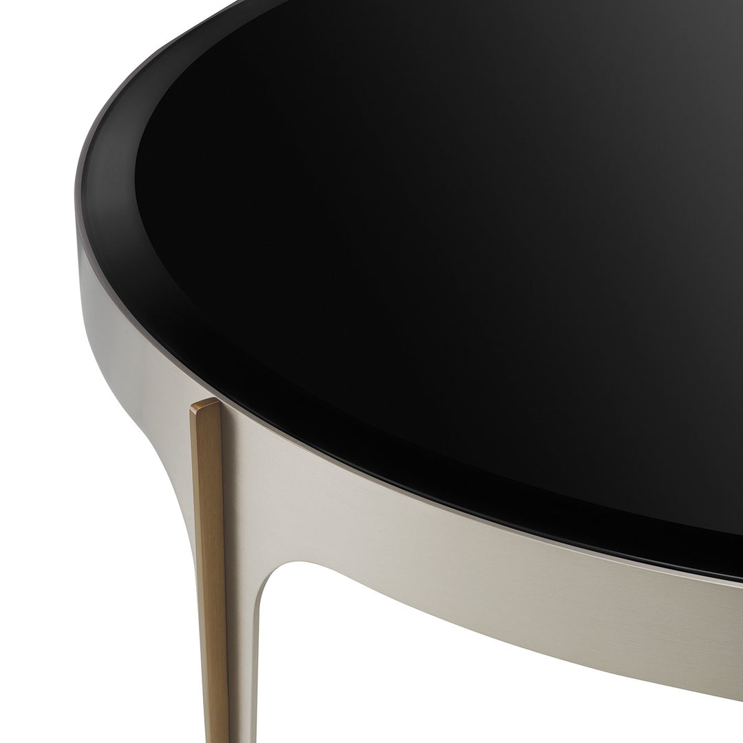 Artemisa Side Table - Brushed Steel