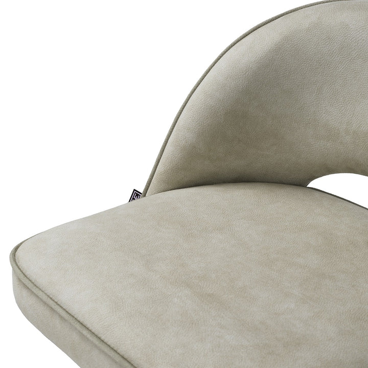 Cliff Set of 2 Bar Stools - Mayer Silver