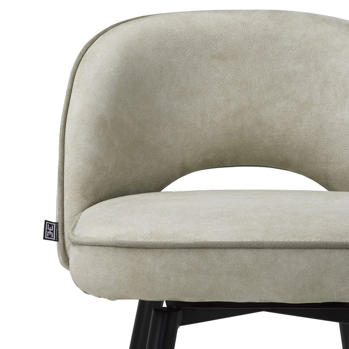 Cliff Set of 2 Bar Stools - Mayer Silver