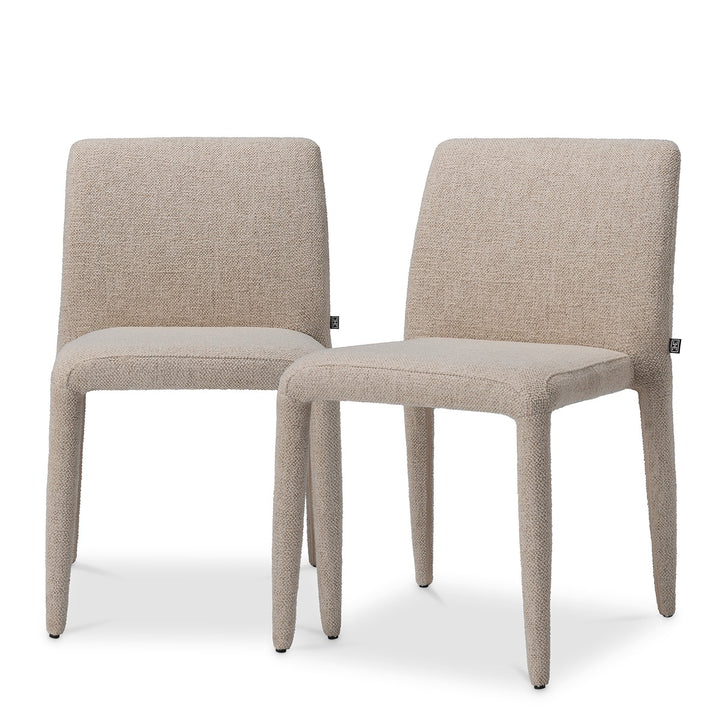 Leiza Set of 2 Dining Chairs - Renato Off-White