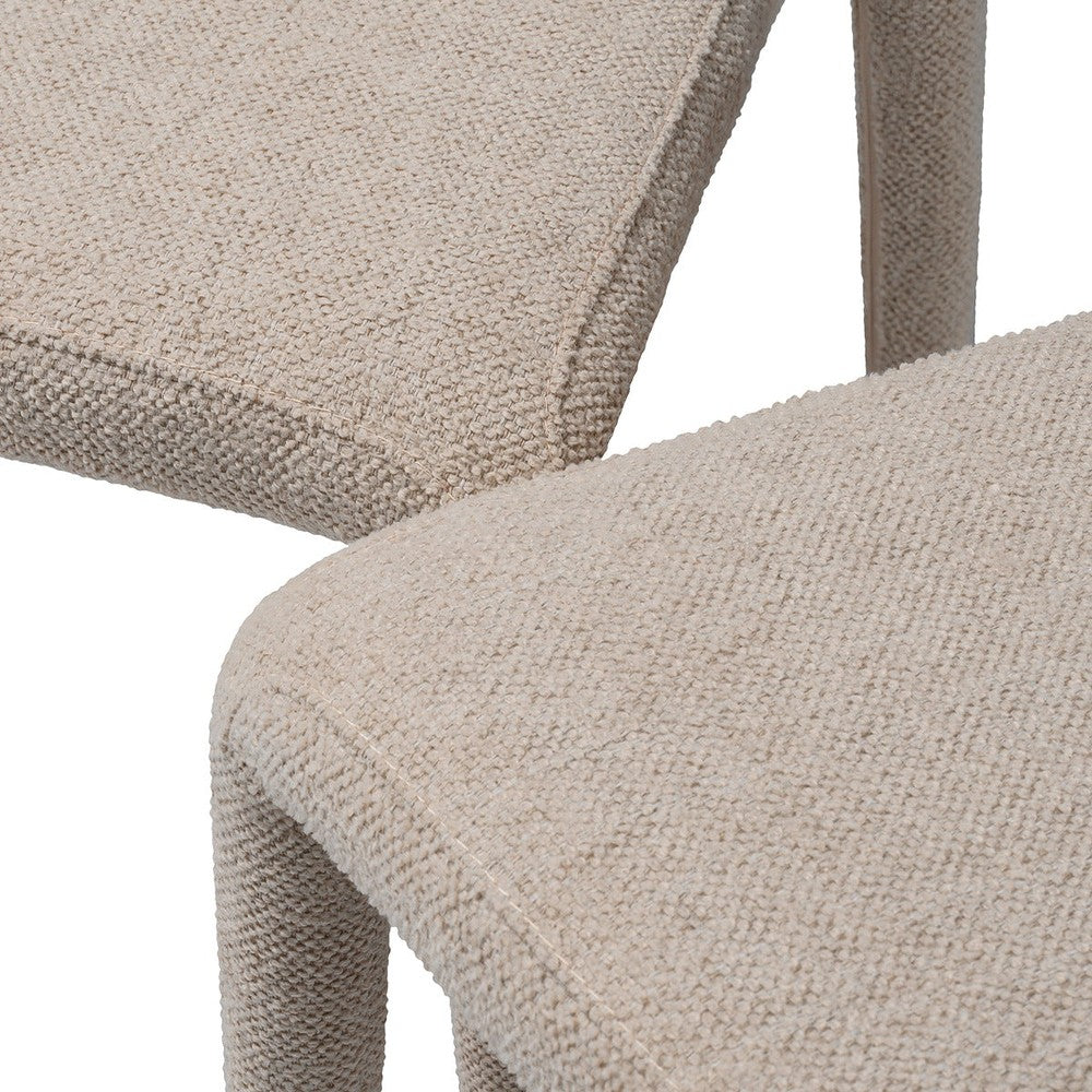 Leiza Set of 2 Dining Chairs - Renato Off-White