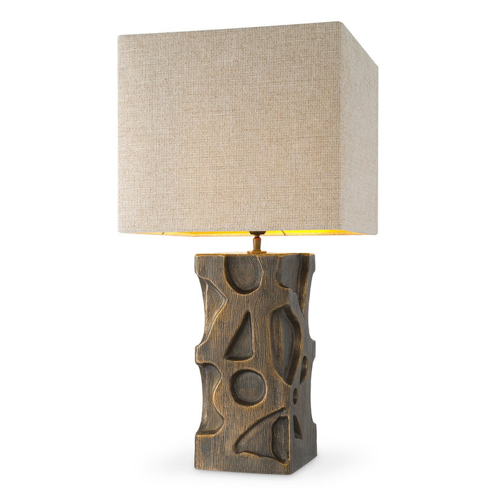 Enzo Table Lamp - Vintage Brass