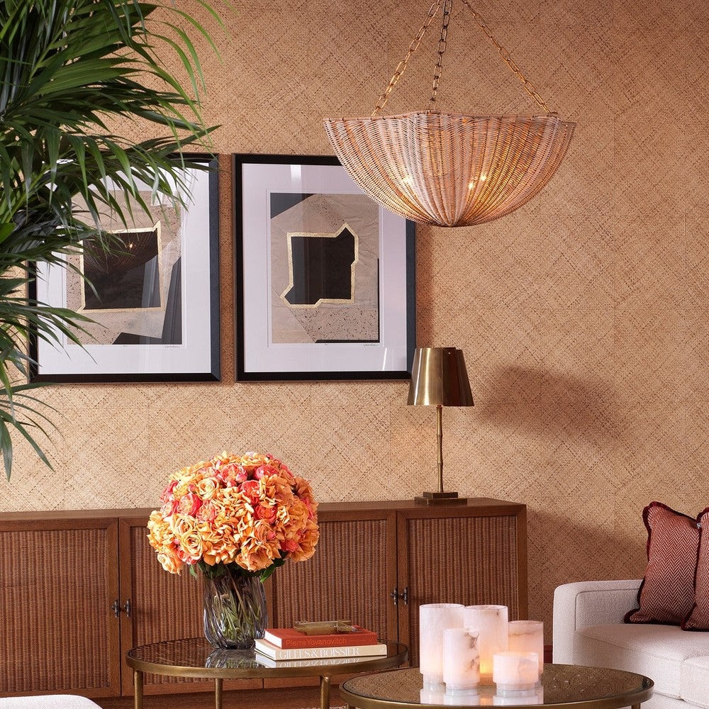 Creased Umber Set of 2 Prints by Vanna Lam