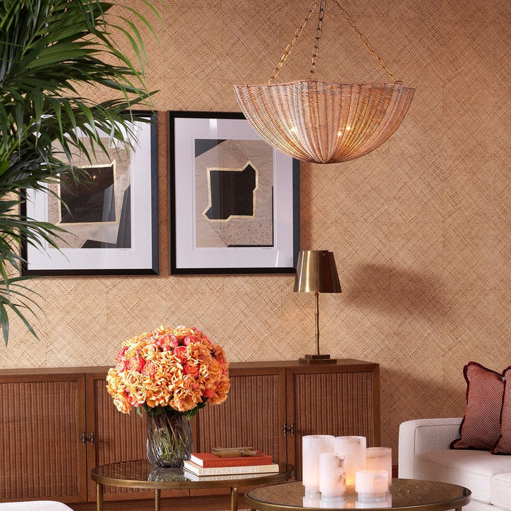 Creased Umber Set of 2 Prints by Vanna Lam