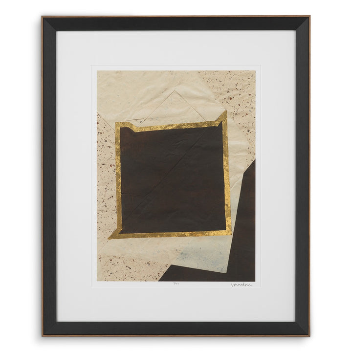 Creased Umber Set of 2 Prints by Vanna Lam