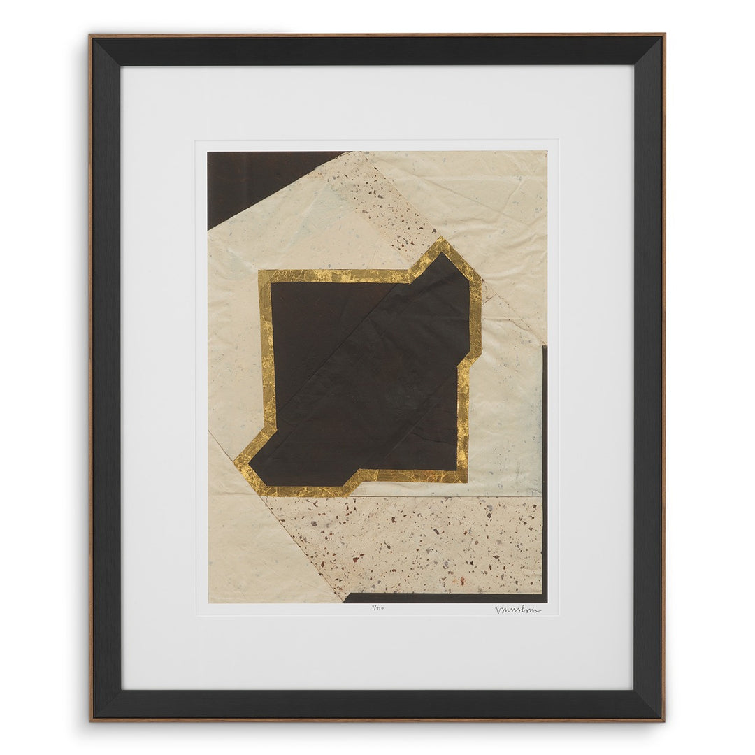 Creased Umber Set of 2 Prints by Vanna Lam