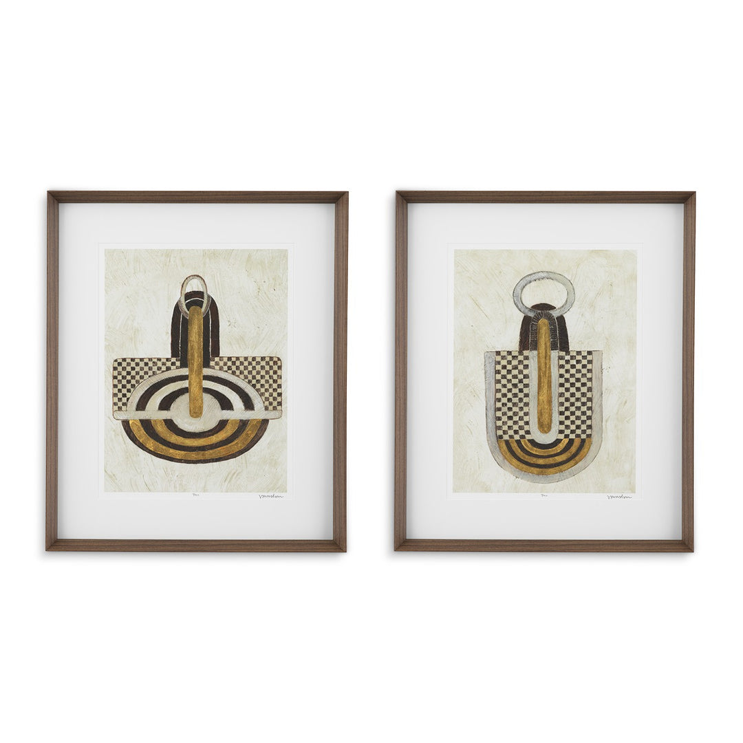 Objet d'Art Set of 2 Prints by Vanna Lam