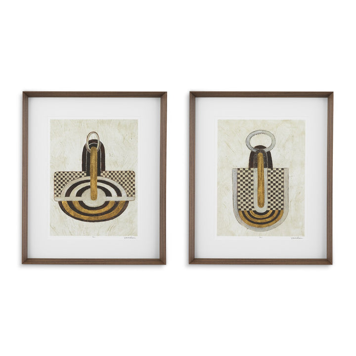 Objet d'Art Set of 2 Prints by Vanna Lam