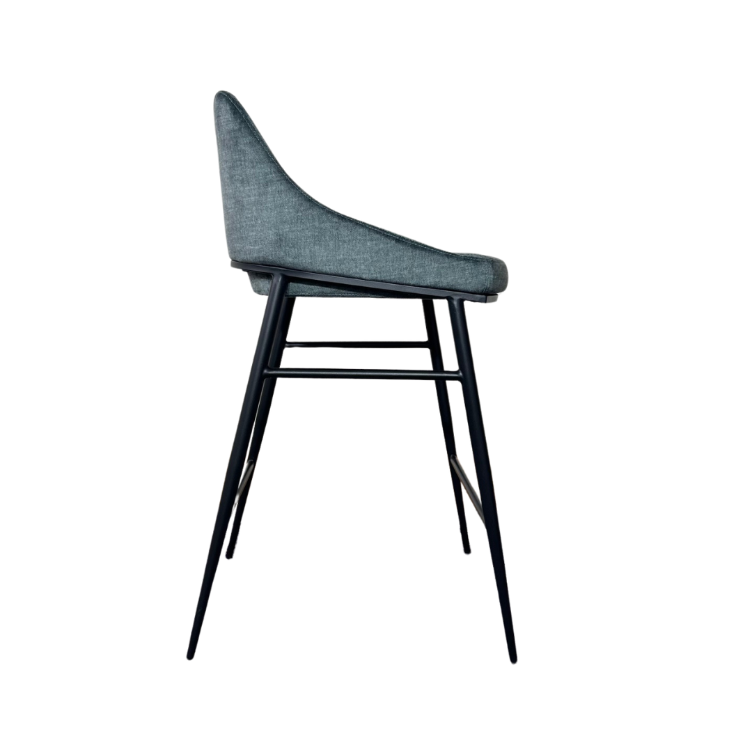 Vai Bar Stool - Bella Velour Pacific Tommy Franks 5