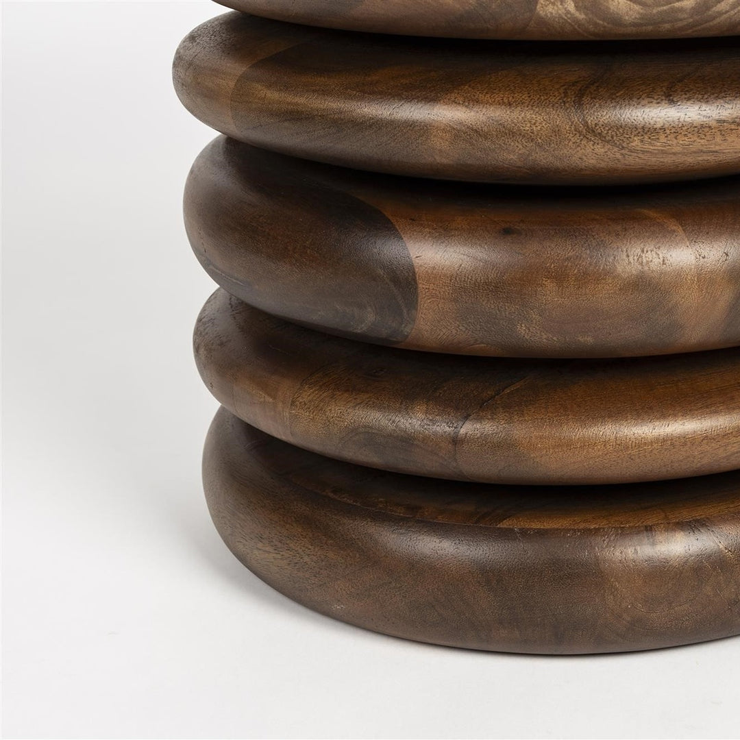 Disc Stool - Mango Wood Zuiver 6