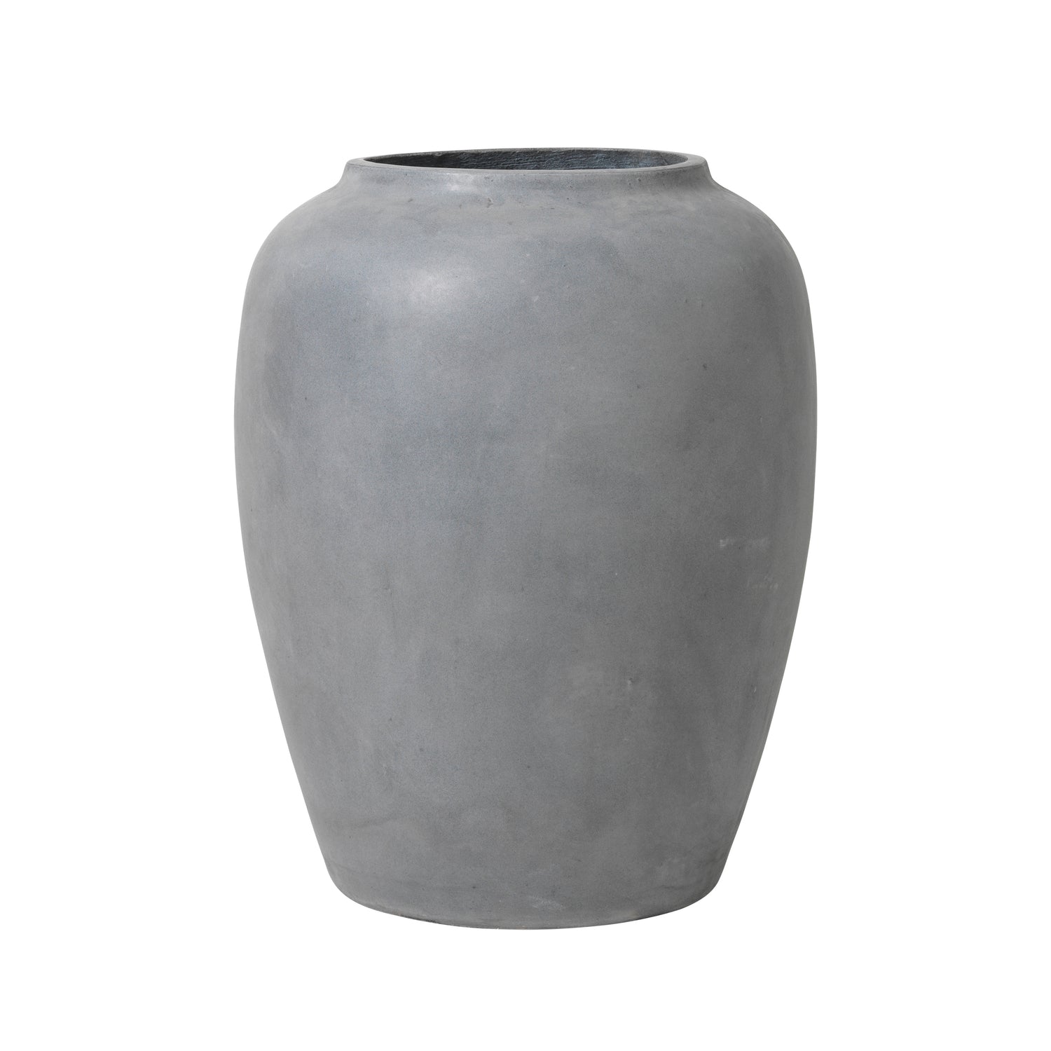  Broste Copenhagen-Broste Copenhagen Ray Floor Vase in Charcoal-Grey 957 