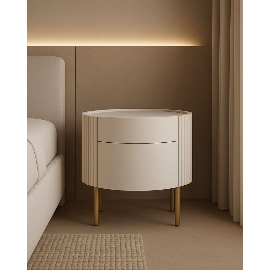Lantine Bedside Table - Beige Tommy Franks 2