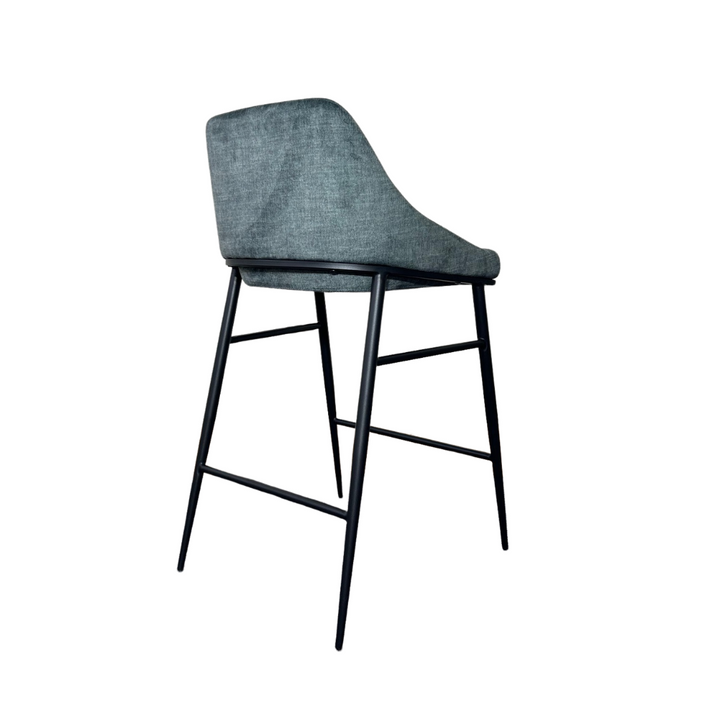 Vai Bar Stool - Bella Velour Pacific Tommy Franks 4