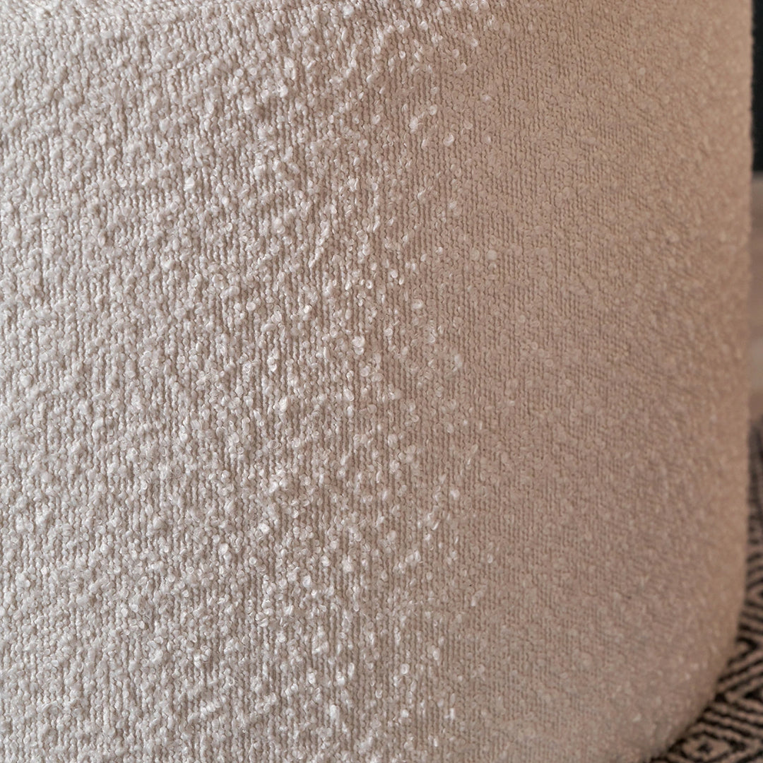 Assisi Boucle Occasional Chair - White
