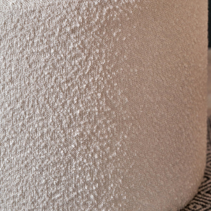 Assisi Boucle Occasional Chair - White
