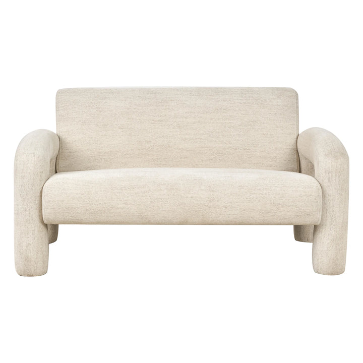 Ravello Textured Fabric Sofa - White
