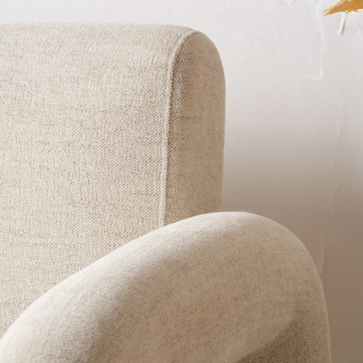 Ravello Textured Fabric Sofa - White