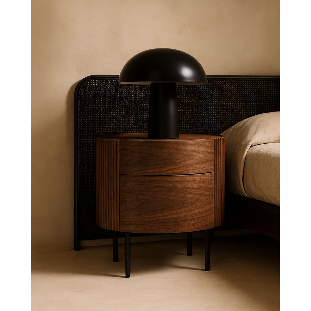 Lantine Bedside Table - Walnut Tommy Franks 2
