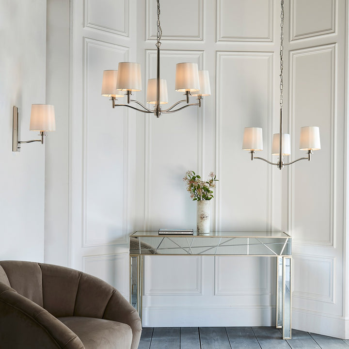 Ortona 3 Pendant Light - Nickel Endon 3