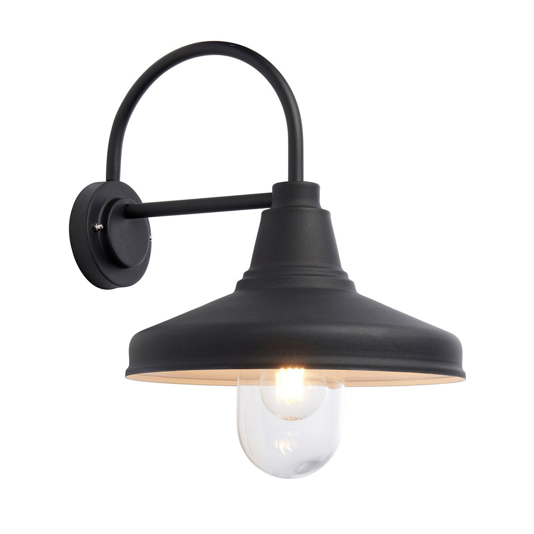 Farmhouse Outdoor Wall Light - Black Endon 1