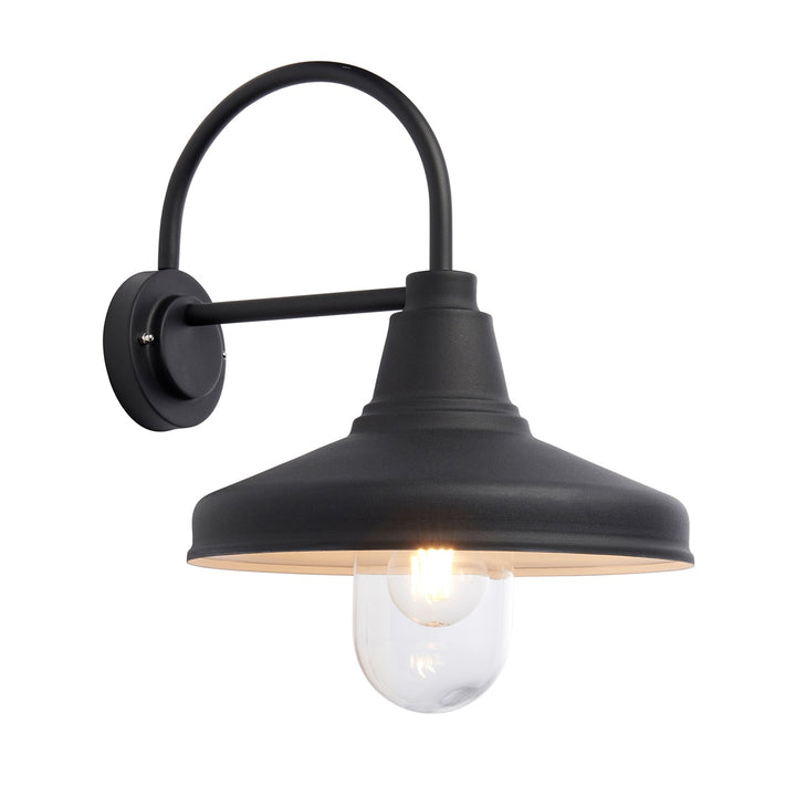 Farmhouse Outdoor Wall Light - Black Endon 1