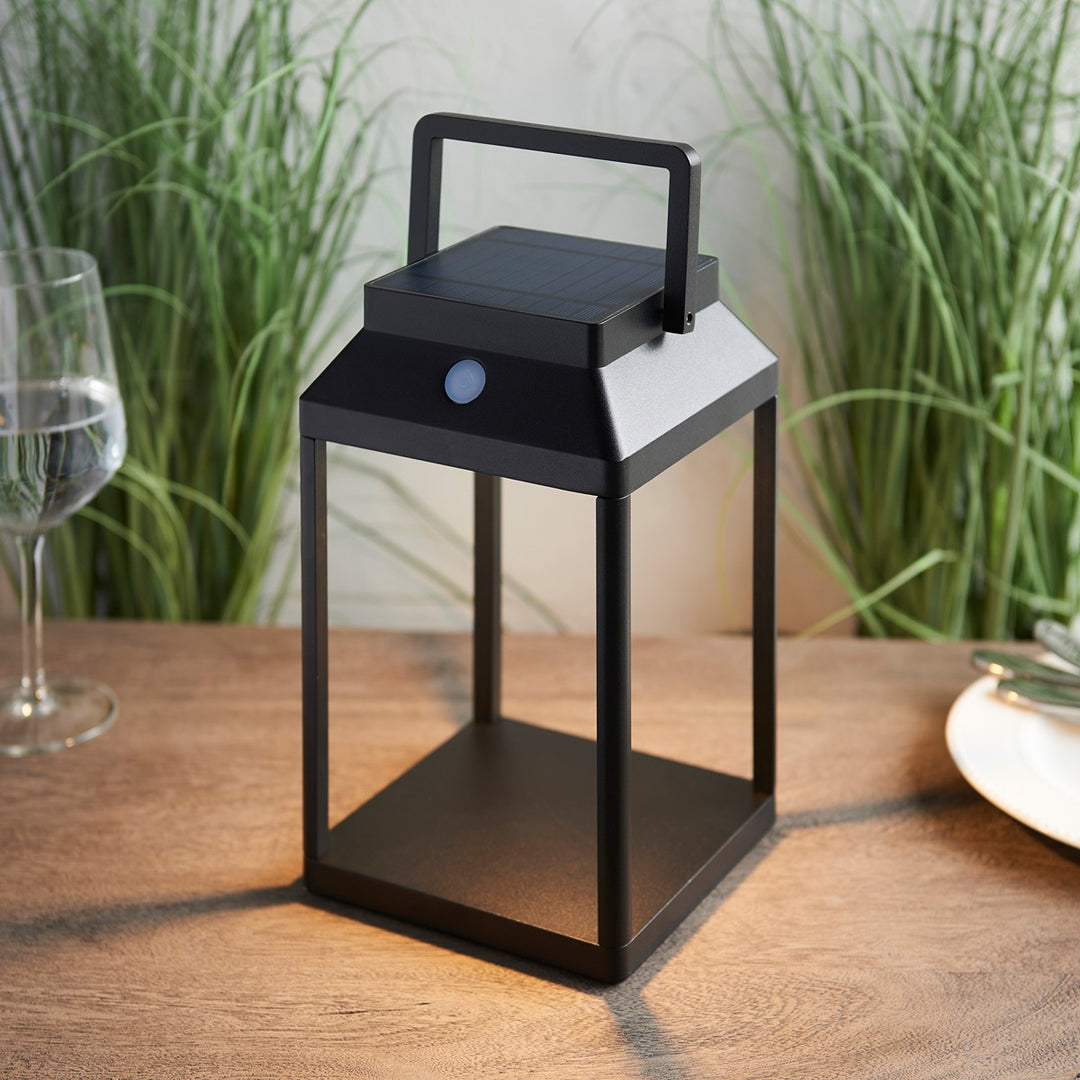 Linterna Outdoor Dimmable Table Lamp - Black Endon 4
