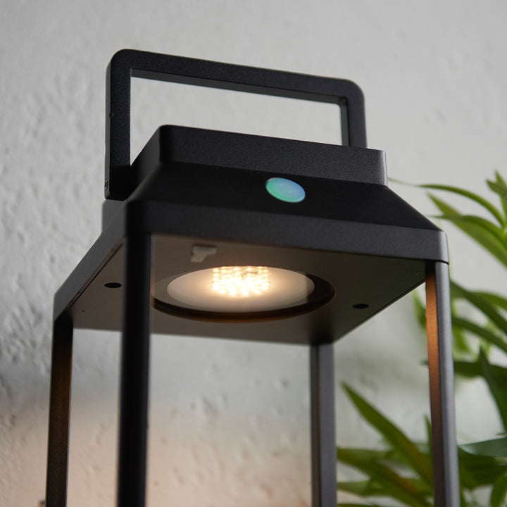 Linterna Outdoor Dimmable Table Lamp - Black Endon 6