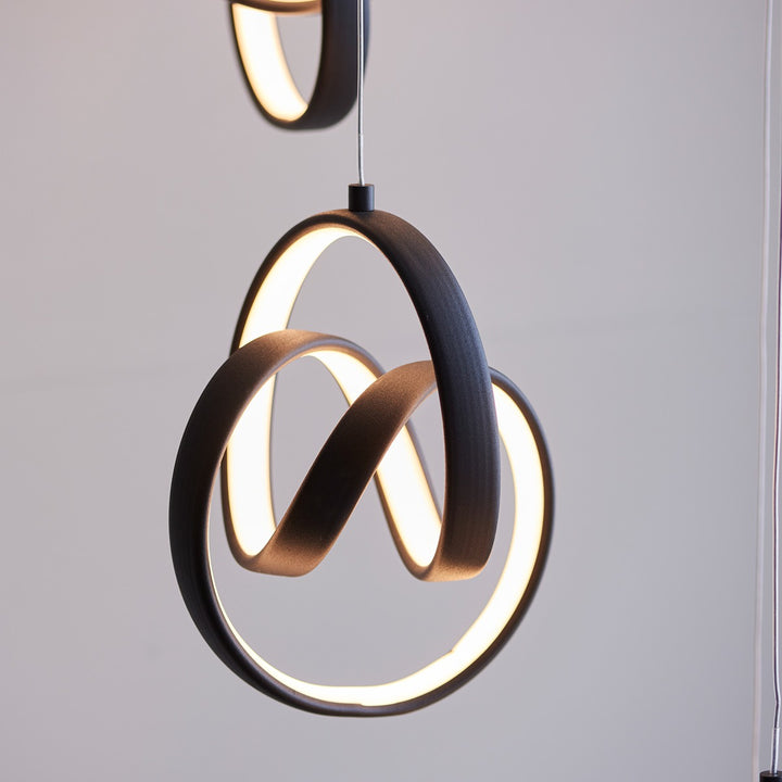 Cosma 8 Pendant Light - Black Endon 7