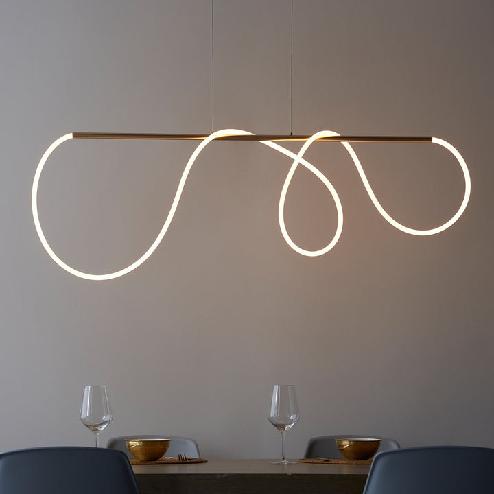 Attalea Pendant Light - Gold Endon 2