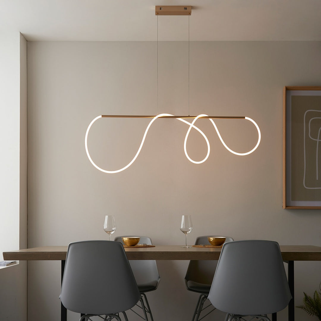 Attalea Pendant Light - Gold Endon 3