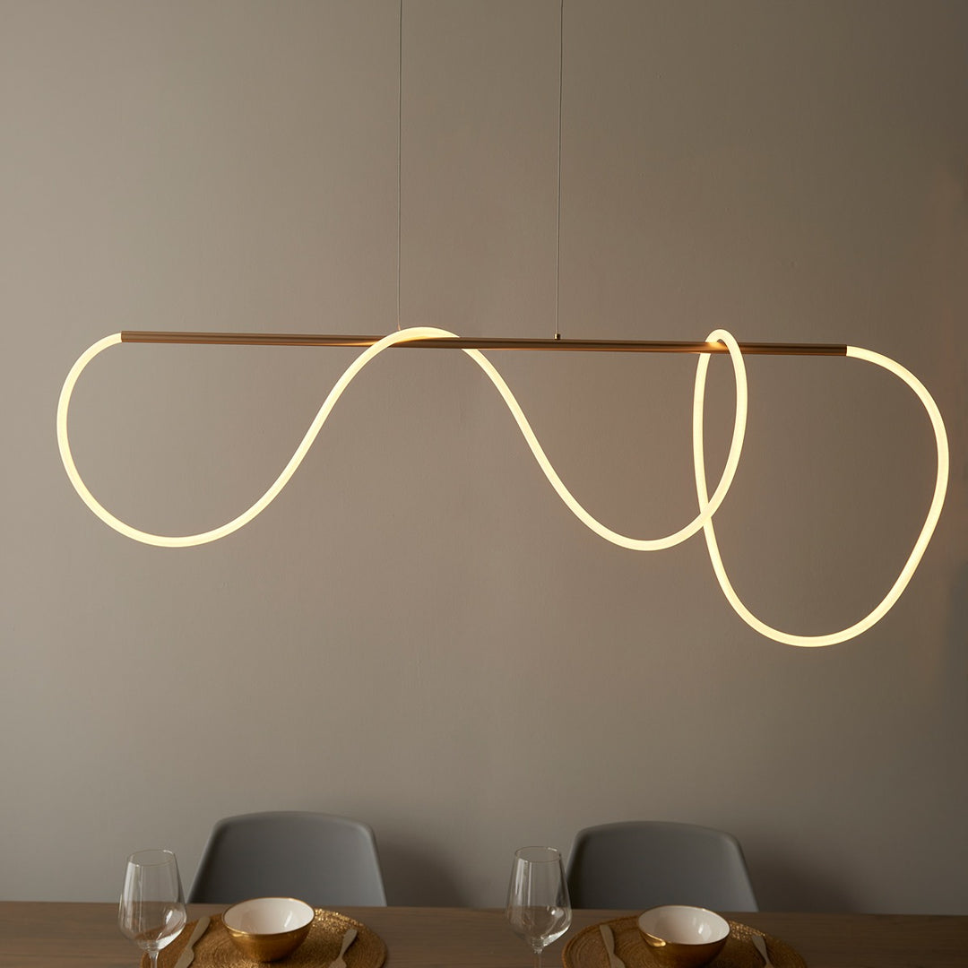 Attalea Pendant Light - Gold Endon 6