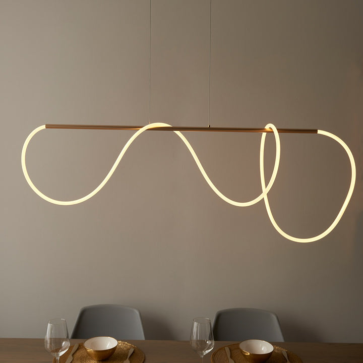 Attalea Pendant Light - Gold Endon 6