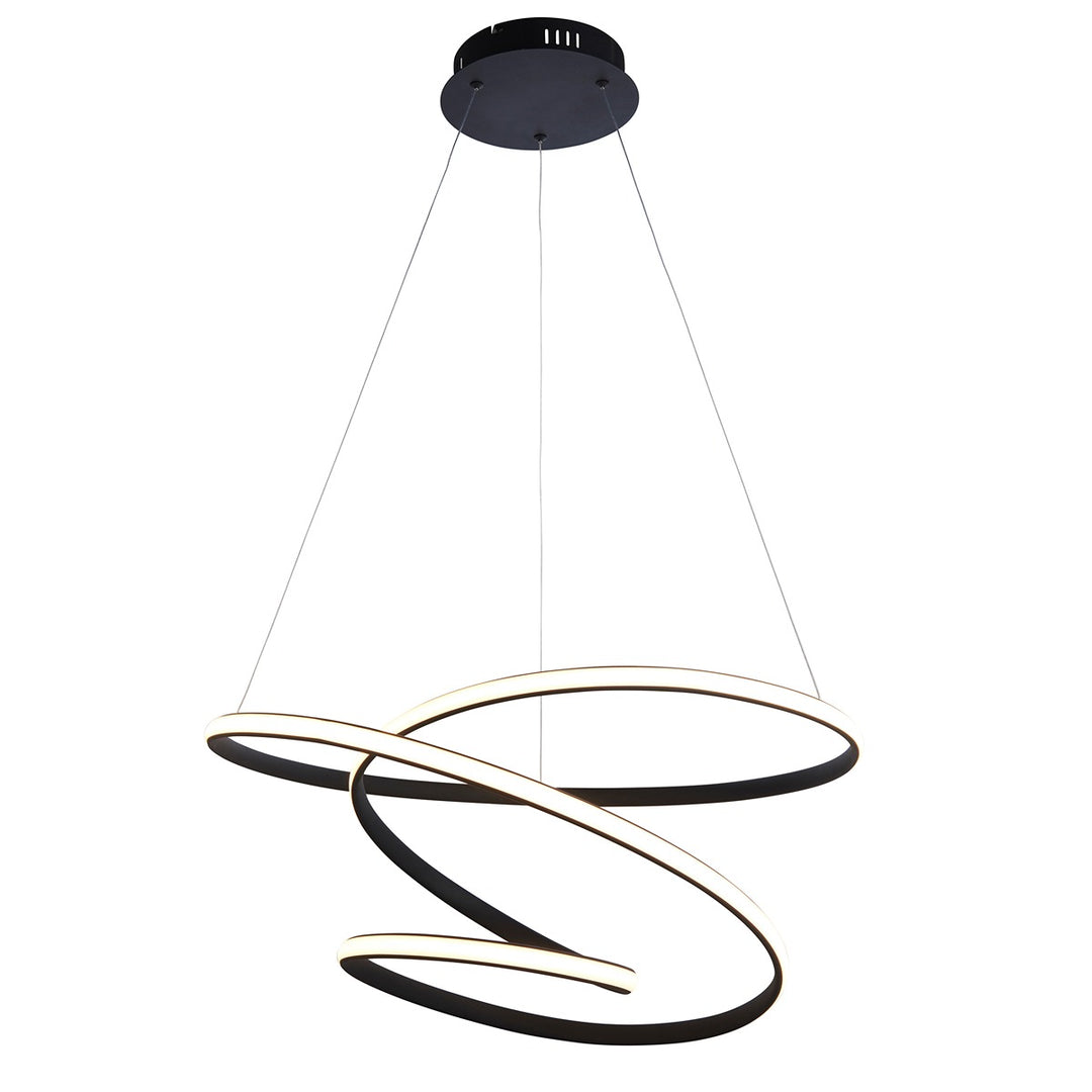 Dune Pendant Light - Black Endon 1