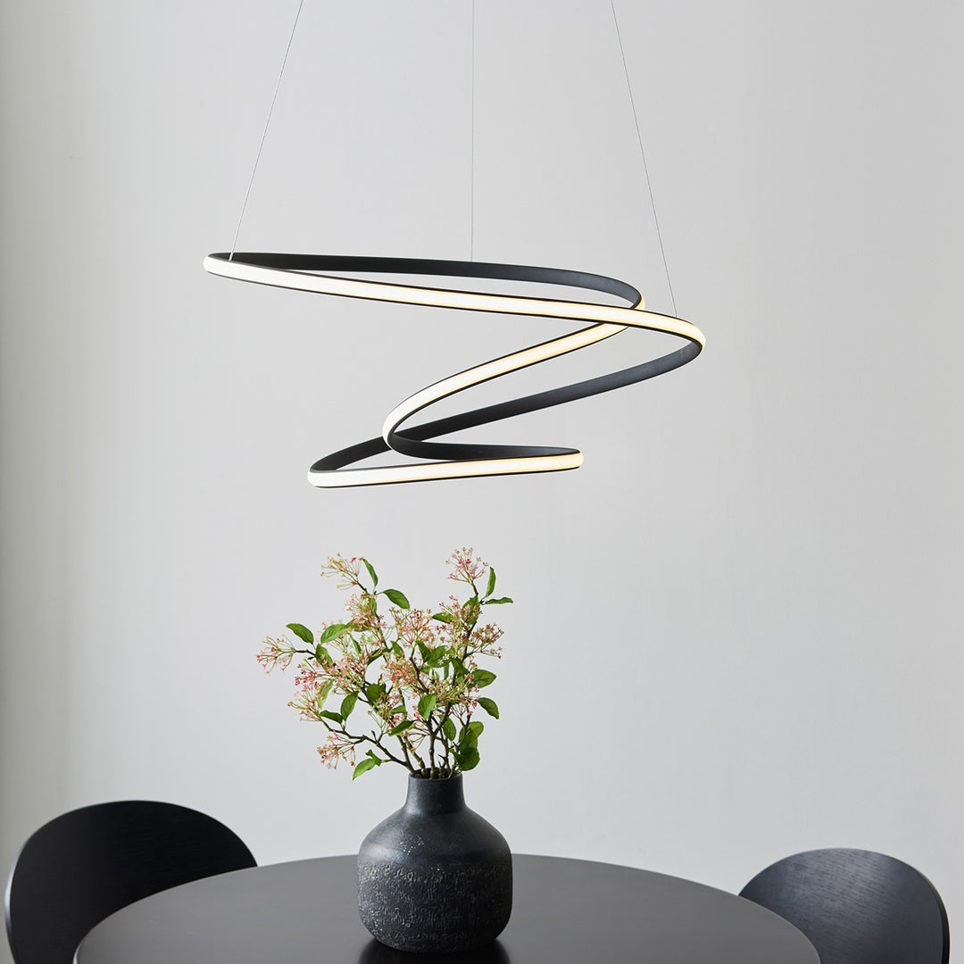 Dune Pendant Light - Black Endon 2