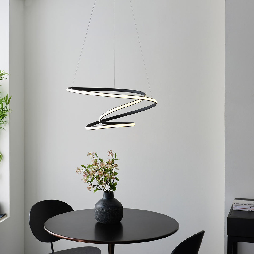 Dune Pendant Light - Black Endon 3