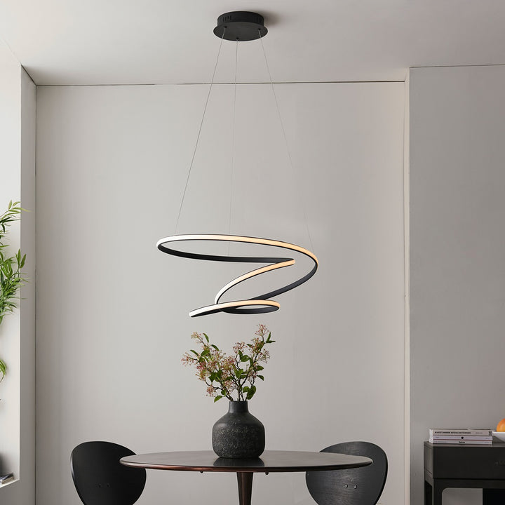 Dune Pendant Light - Black Endon 4