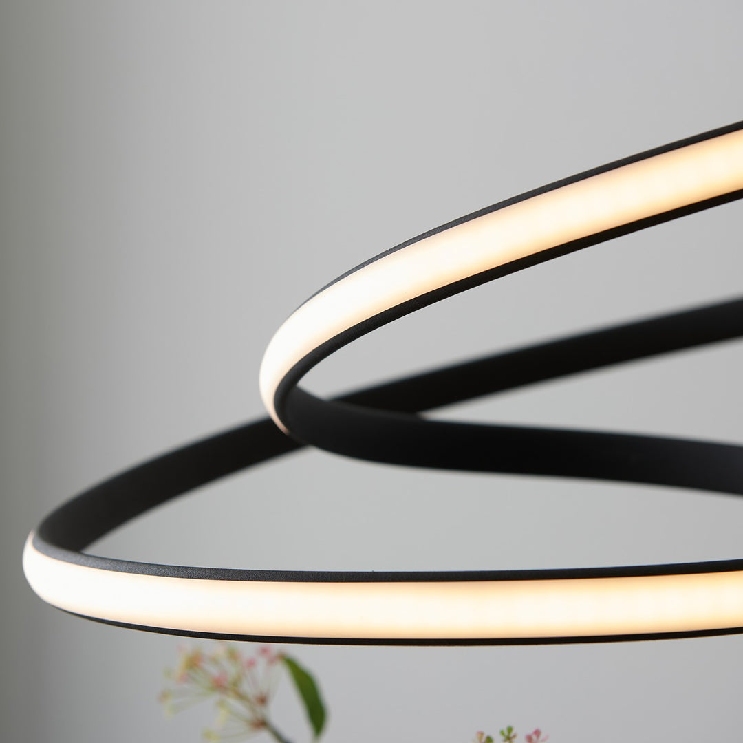 Dune Pendant Light - Black Endon 7