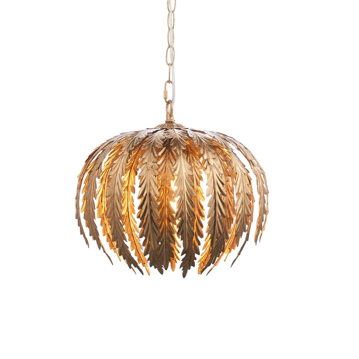 Delphine Leaf Pendant Light - Gold Endon 1