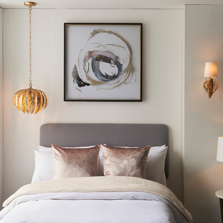 Delphine Leaf Pendant Light - Gold Endon 3