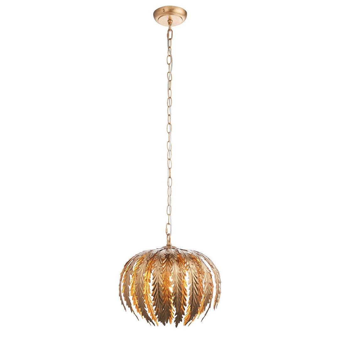 Delphine Leaf Pendant Light - Gold Endon 7