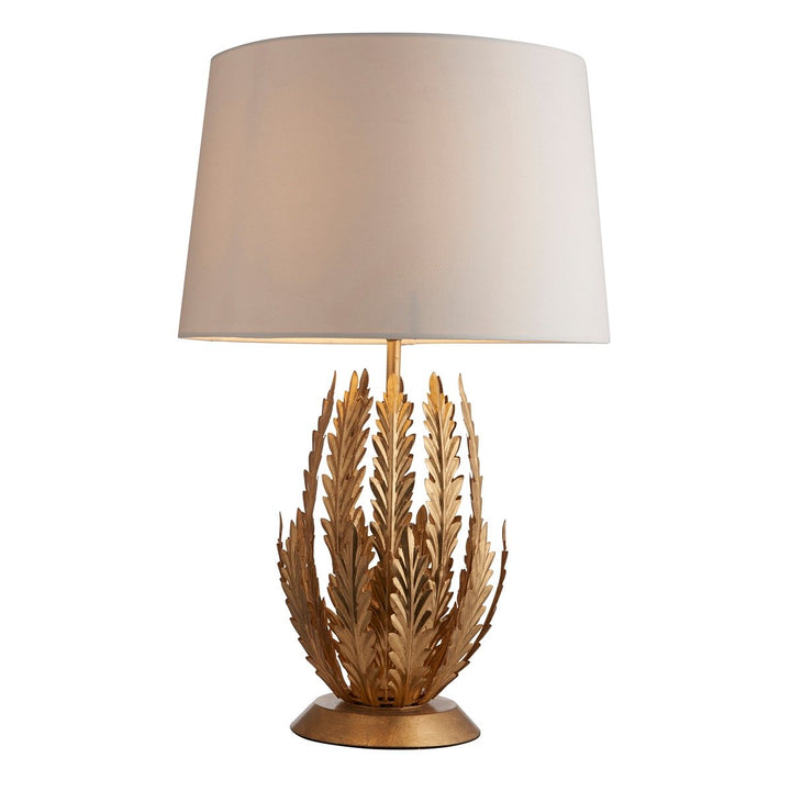Delphine Leaf Table Lamp - Gold Endon 1