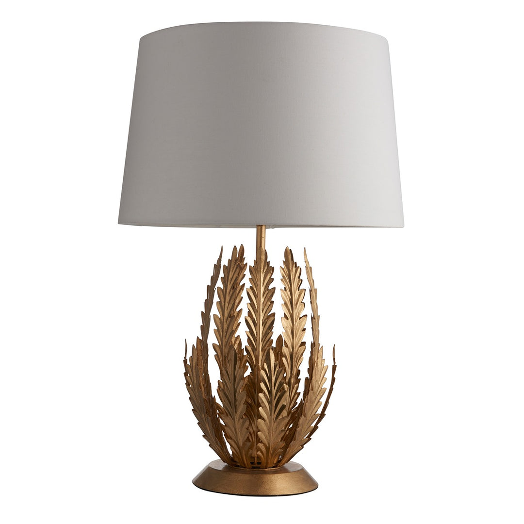 Delphine Leaf Table Lamp - Gold Endon 6