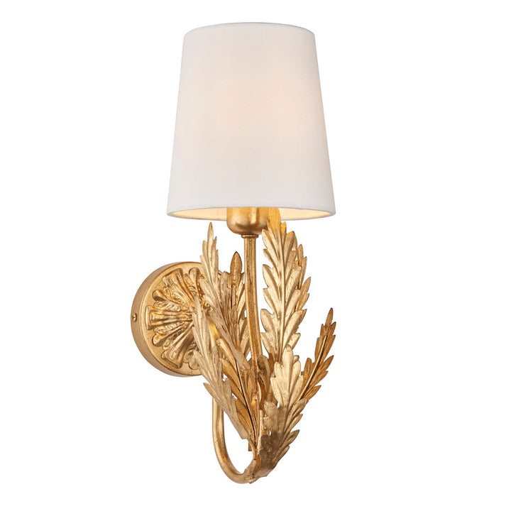 Delphine Leaf Wall Light - Gold Endon 1