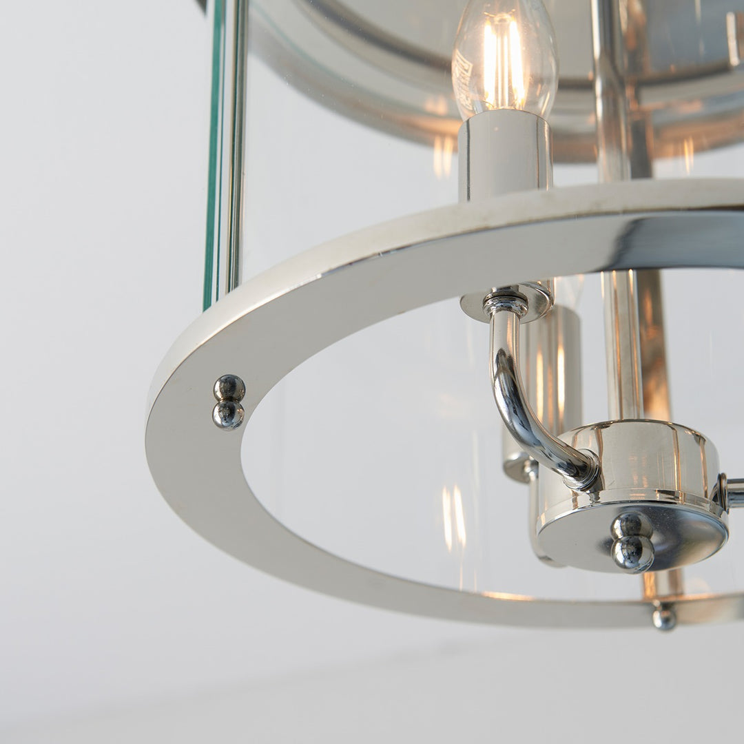 Hampworth 3 Ceiling Light - Silver Endon 7