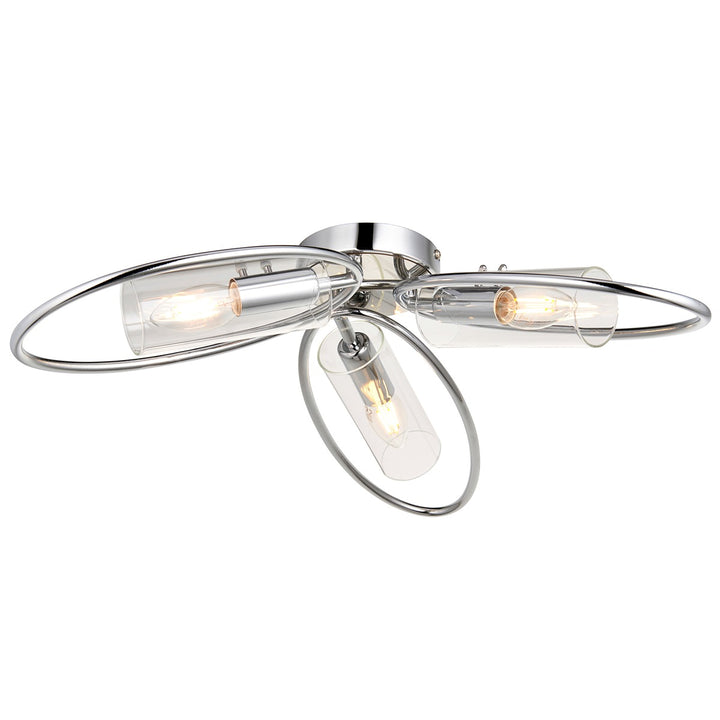 Amari 3 Ceiling Light - Chrome Endon 1