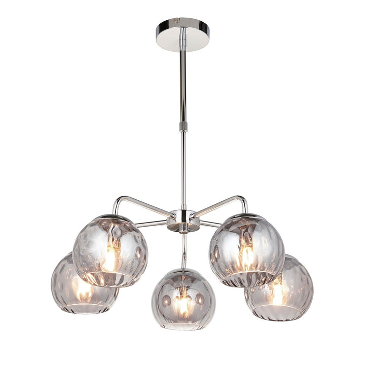 Dimple 5 Pendant Light - Chrome Endon 1