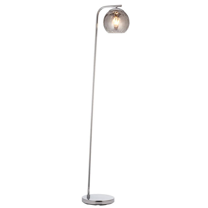 Dimple Floor Lamp - Chrome Endon 1