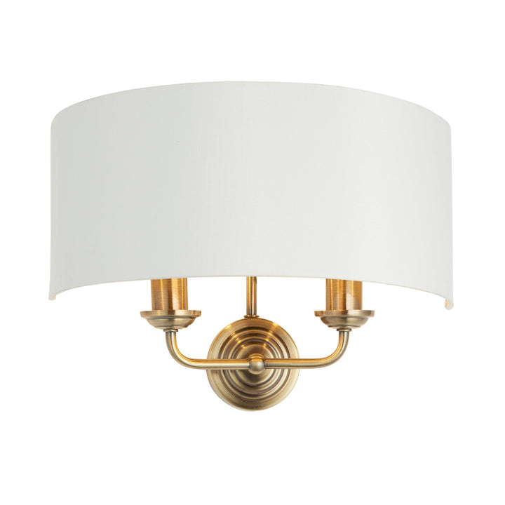 Highclere Wall Light - Antique Brass Endon 1