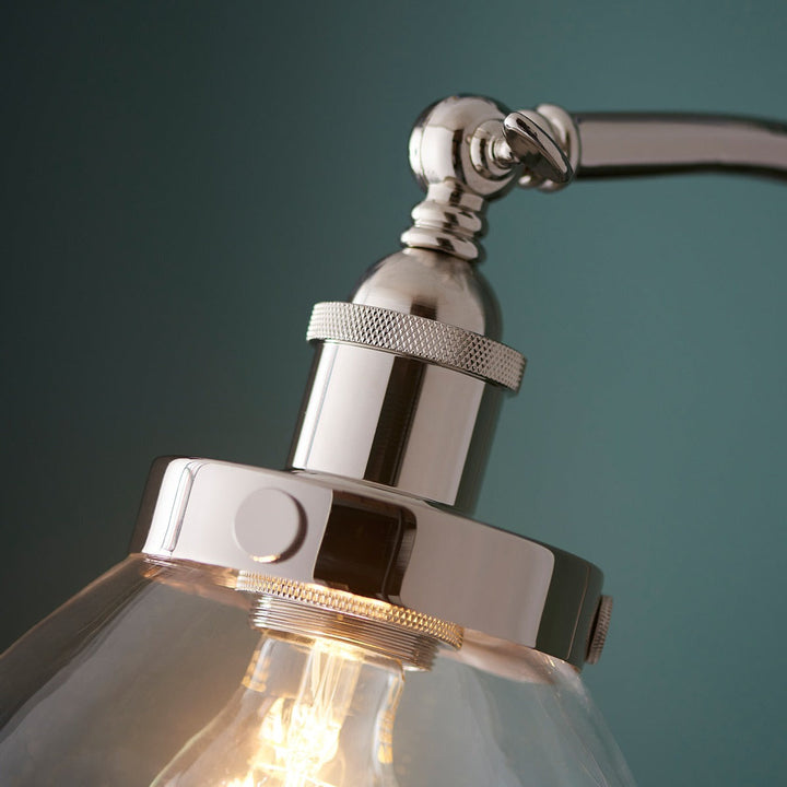 Hendon Floor Lamp - Bright Nickel Endon 4